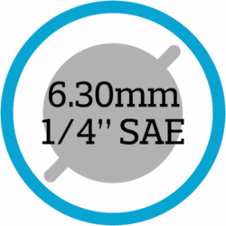 6.30mm - 1/4" SAE