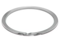 Tab and Slot Self-Locking Retaining Rings