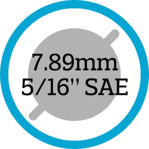 7.89 mm - 5/16" SAE Liquid Fuel System applications