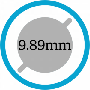 9.89 mm