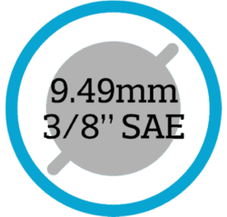 9.49mm - 3/8" SAE