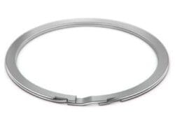 Tab and Slot Self-Locking Retaining Rings
